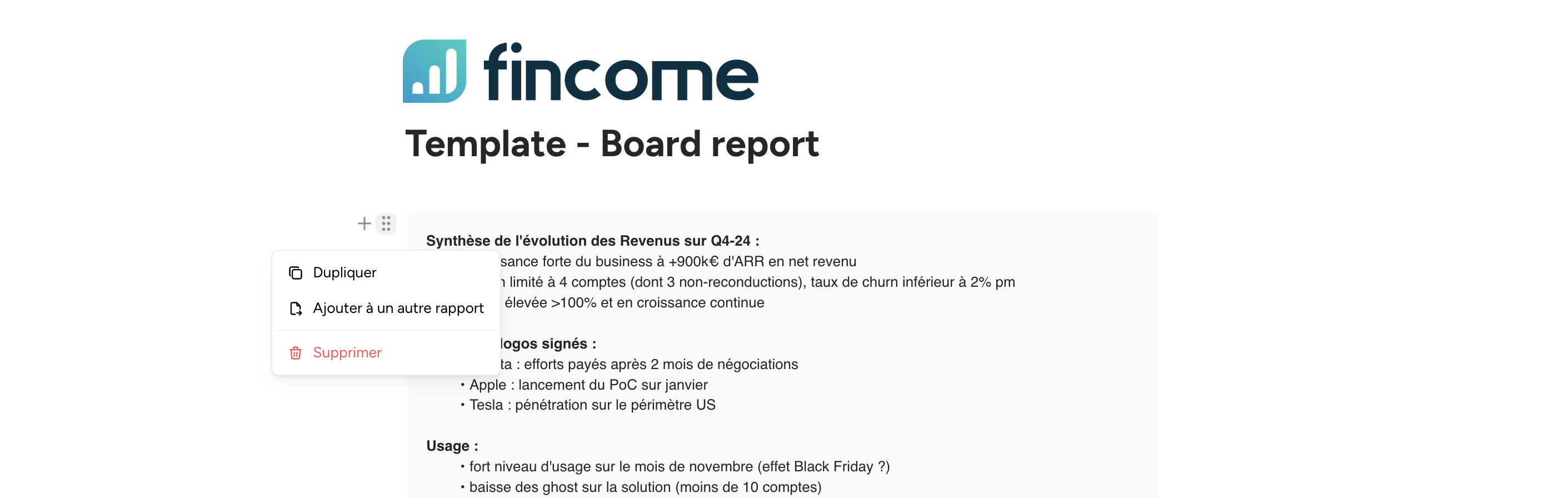 Bouton pour modifier un bloc